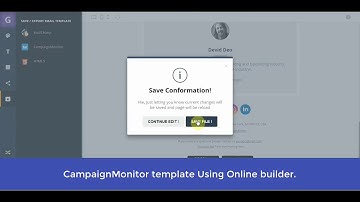 CampaignMonitor template Using Online builder | Responsive Email Template