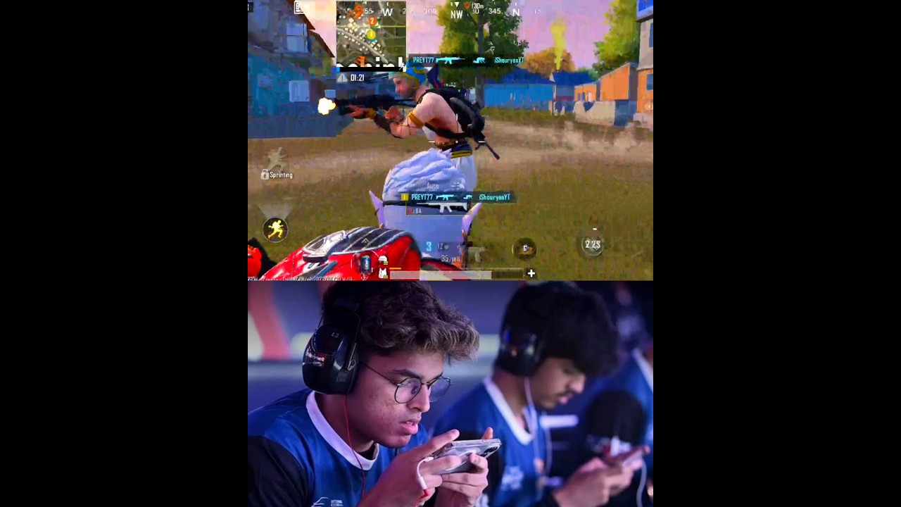 JONATHAN gaming 1v2😲 clutch in