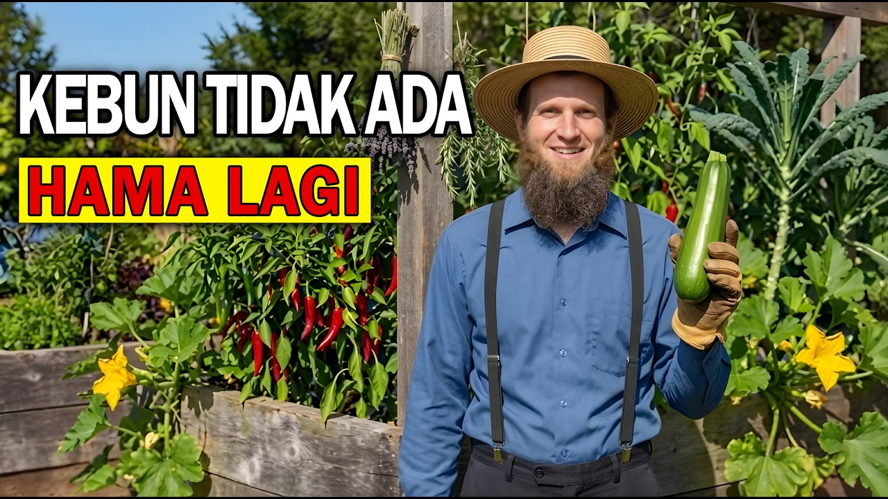Rahasia Orang Amish untuk Mengusir Hama dari Kebun Selamanya.
