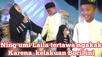 Viral !! Ning Umi Laila Tertawa Ngakak Lihat Kelakuan Bocil ini.