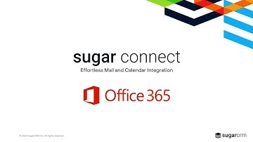 CRM Email & Calendar Integration with Sugar Connect | Automate Gmail & Office 365