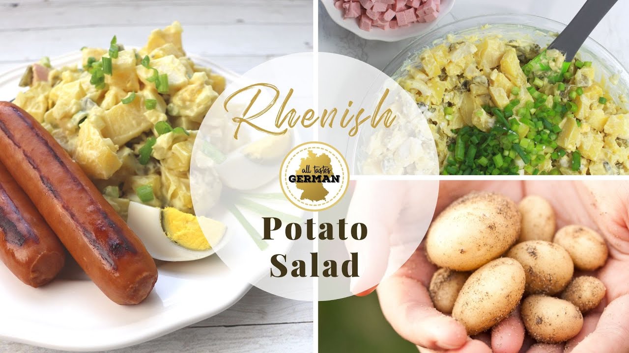 German Potato Salad Rhineland Style - YouTube