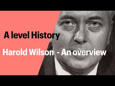 Harold Wilson - A level British History
