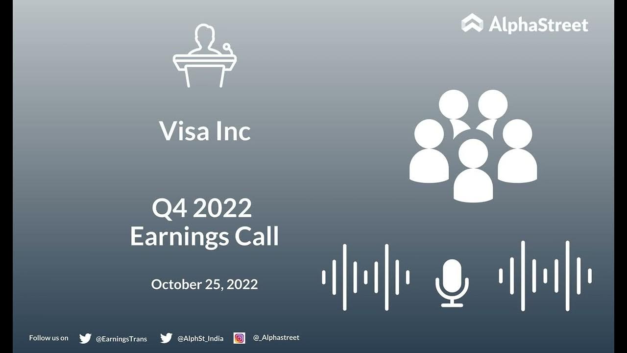 Visa Inc Q4 2022 Earnings Call YouTube