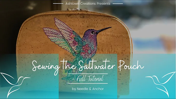 Sewing the Saltwater Pouch by Needle & Anchor - Fu...