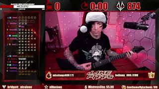 Black Veil Brides - Throw The First Stone (Jake Pitts playthrough on Twitch)