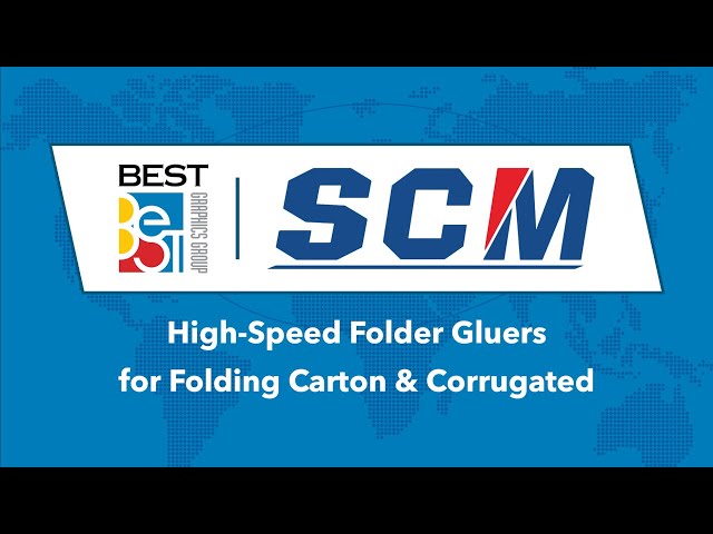 SCM Folder Gluers: Full Range Introduction — Best Graphics (USA)