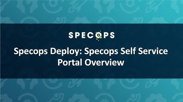 Specops Deploy: Specops Self Service Portal Overview