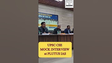 UPSC CSE Mock Interview at Plutus IAS | Prepare for Success in UPSC Exam!