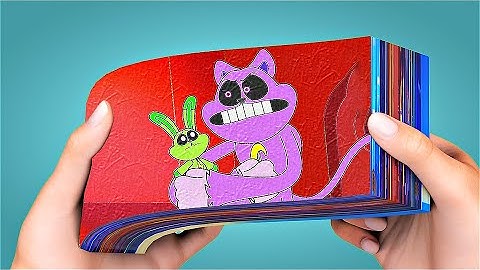 CRAFTYCORN HAS BOYFRIEND! (Poppy Playtime 3 Animation) Smiling Critters 🌈 FlipBook Animation #11