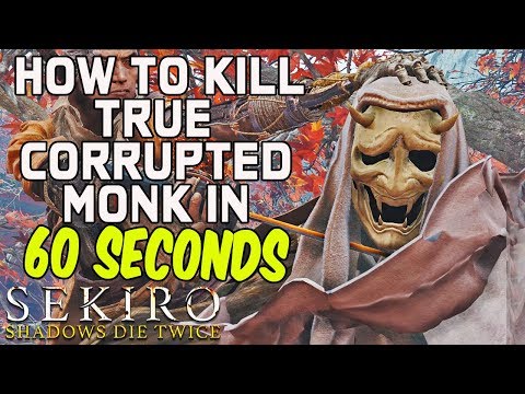 Video: Sekiro True Corrupted Monk-gevecht - Hoe De Fountainhead Corrupted Monk Te Verslaan En Te Doden