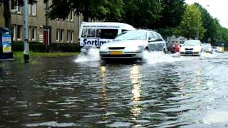 Wateroverlast in Groningen