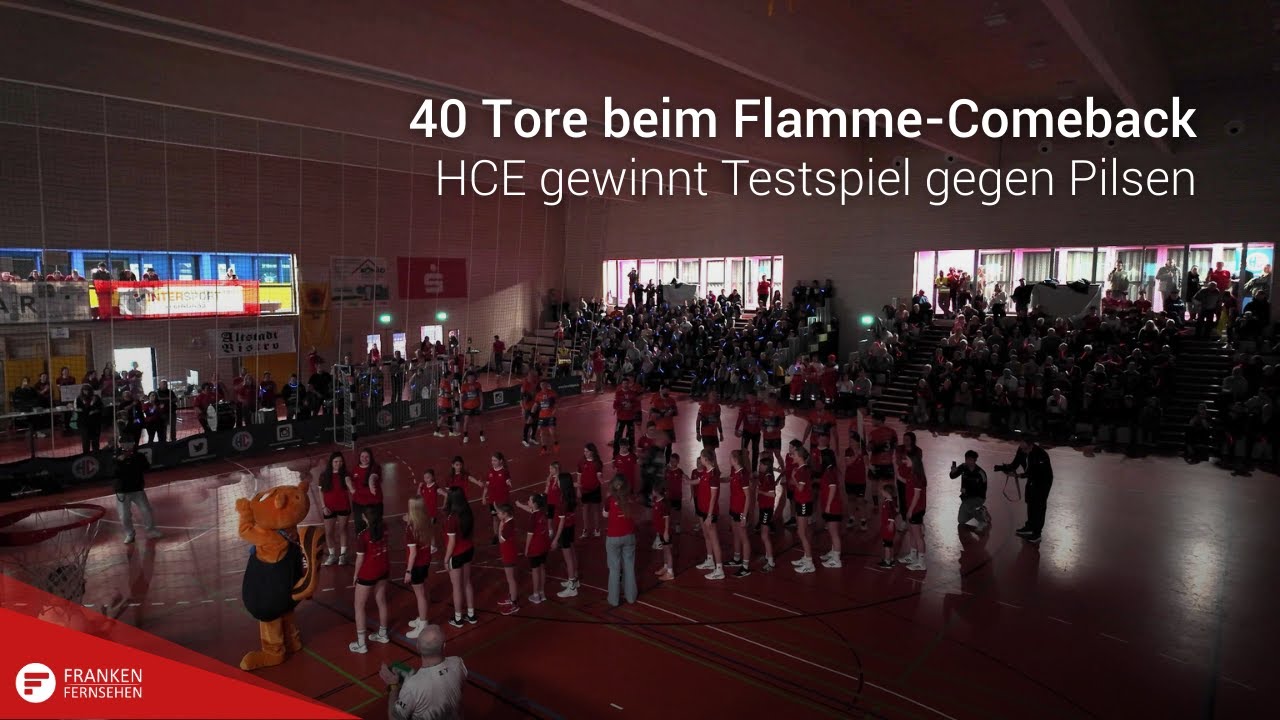40 Tore beim Flamme-Comeback: HCE gewinnt Testspiel gegen Pilsen