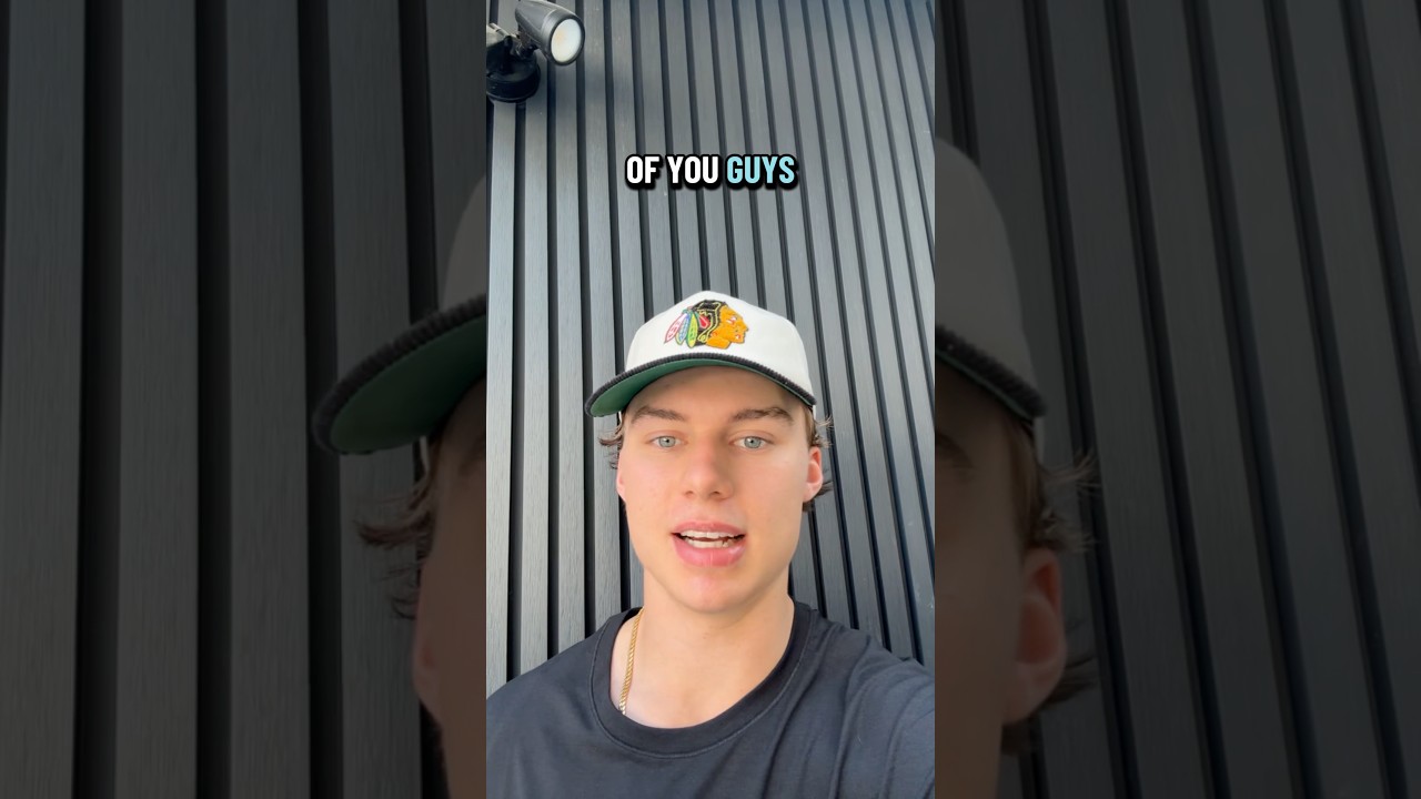 CONNOR WOULD LIKE A WORD 🗣️🎤 #nhl #blackhawks #hockey
