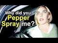 Entitled Karen gets PEPPER SPRAYED During FELONY ARREST