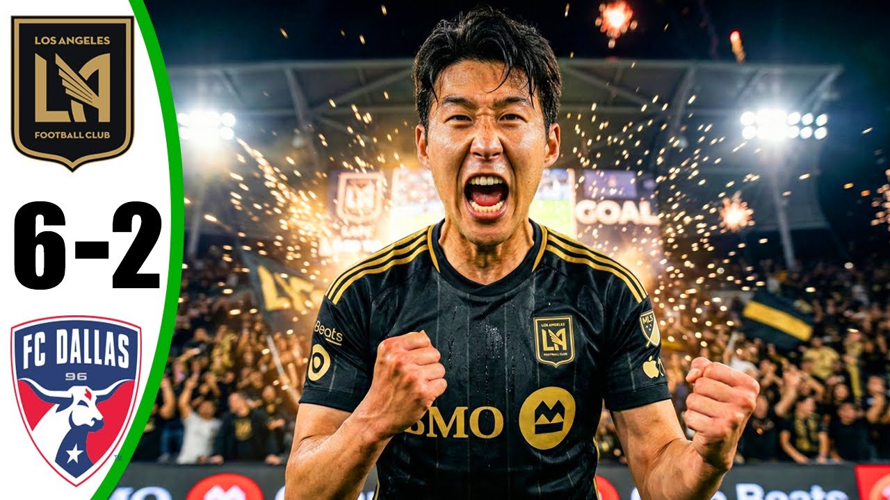 손흥민 해트트릭 - 로스앤젤레스 대 댈러스 6-2 - 모든 골 및 하이라이트 - 2026년 3월 3일