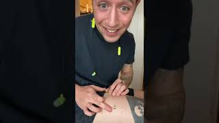 Why We MUST LUBE skin before tattooing : a stick and poke demonstration for hand poke curious folks