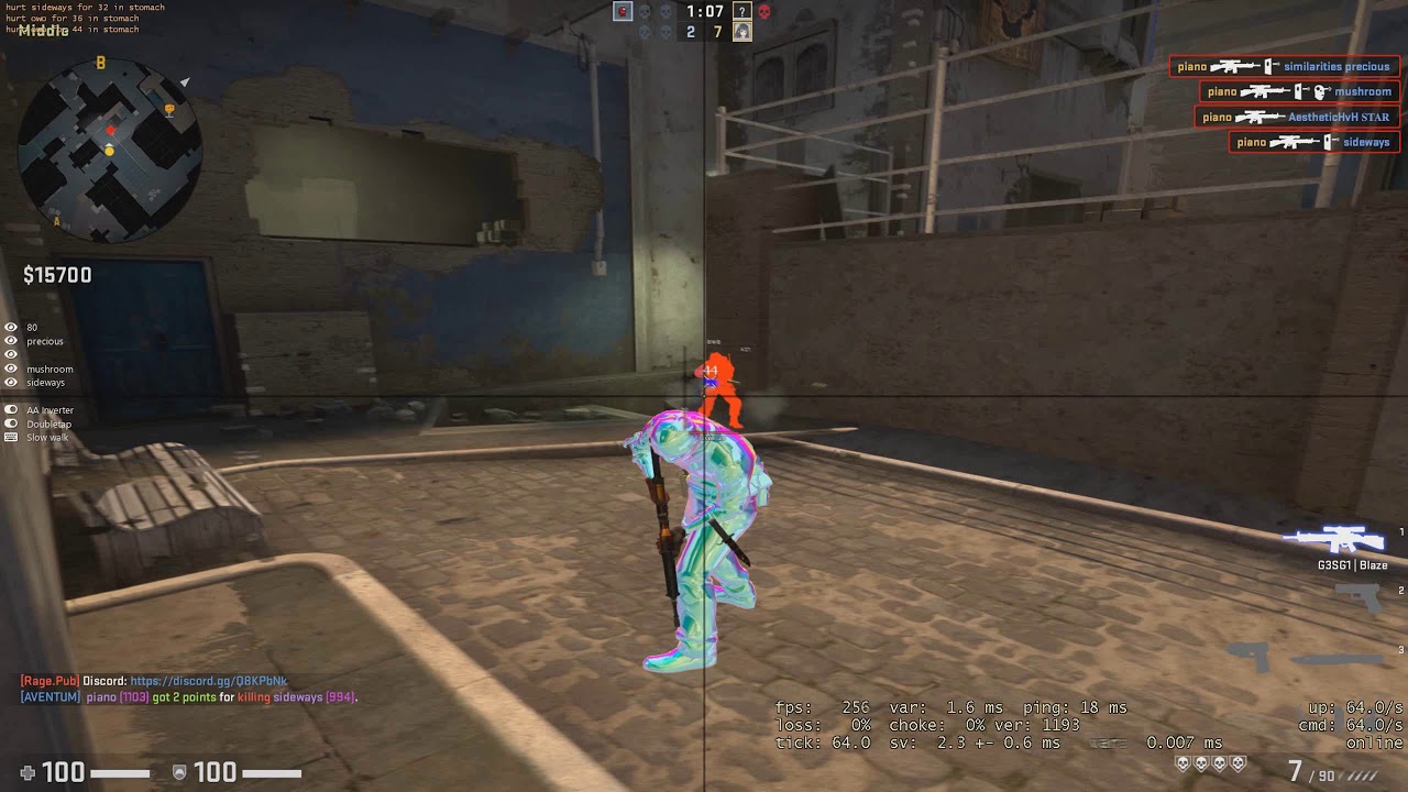 hvh highlights #11 ft. onetap "v4" & pandora