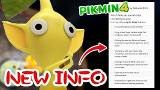 New Pikmin 4 Details Revealed in Nintendo Survey!