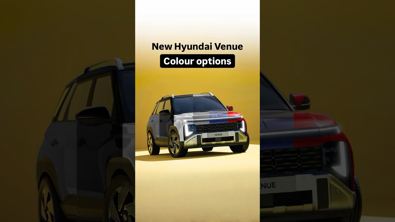 2025 Hyundai Venue colour options 