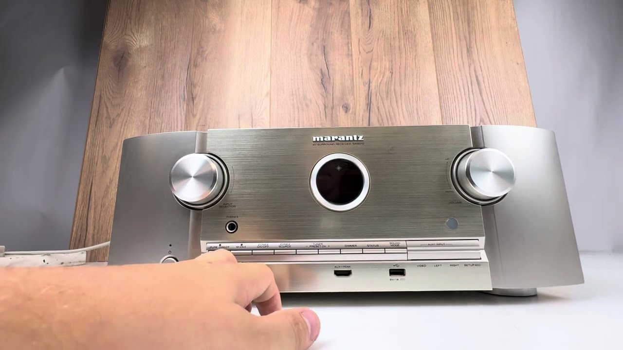 How To Factory Reset Marantz SR-5010 Av Receiver