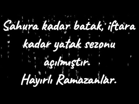 Komik Ramazan Sözleri, Komik Oruç Sözleri - Ramazan Ayı, İftar, Sahur ve Oruç İçin Komik Sözler