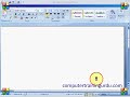 Free Learn Microsoft Word 2007 Urdu Video Course Class 1
