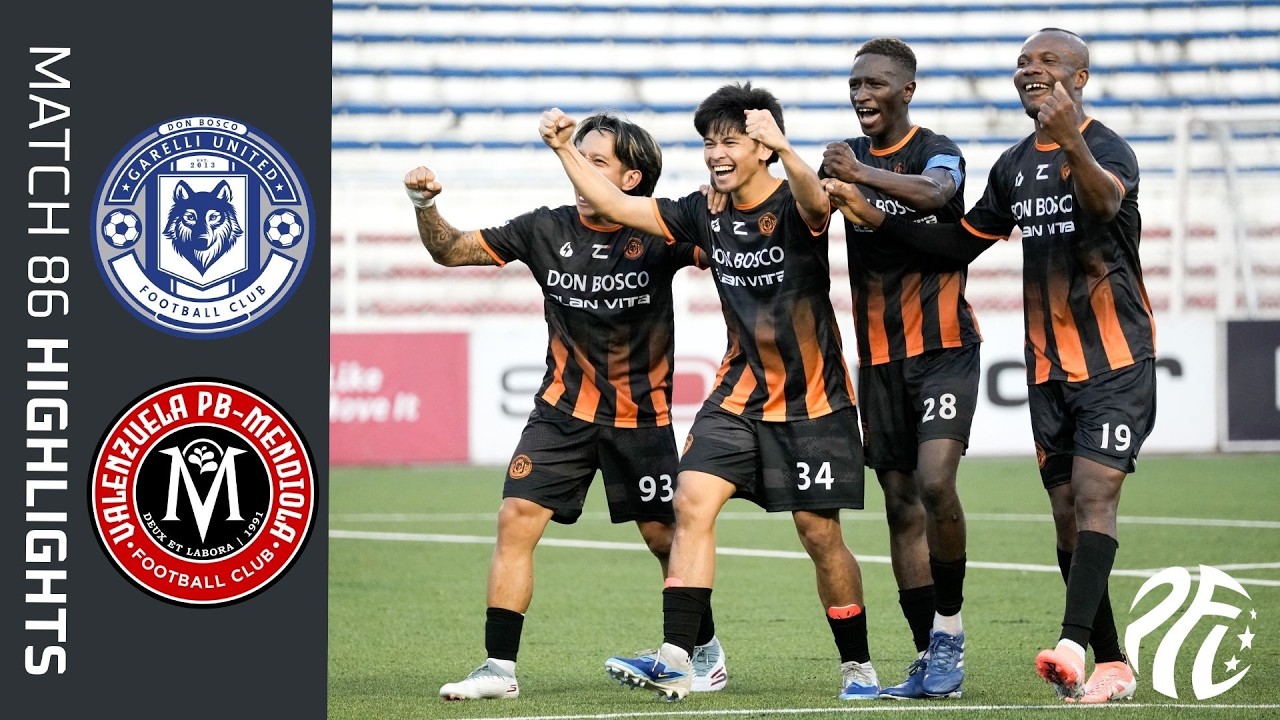 DON BOSCO GARELLI UNITED VS VALENZUELA PB - MENDIOLA || Match Highlights | PFL 2025-2026 | M86