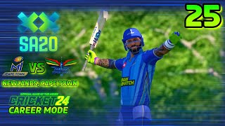 FINISHING With PURPOSE! | CRICKET 24 CAREER MODE | EPISODE 25 | South Africa Domestic Cricket SA20