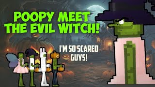 POOPY FINALLY MEET THE EVIL WITCH | MELON PLAYGROUND 19.0