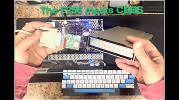 Foenix F256 Jr  goes online, OLD SCHOOL (CBBS meets a 5-line SuperBASIC RS-232 Terminal)