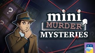 Mini Murder Mysteries: Cases 1 & 2 Walkthrough + iOS/Android Gameplay (by BUNKWORKS)