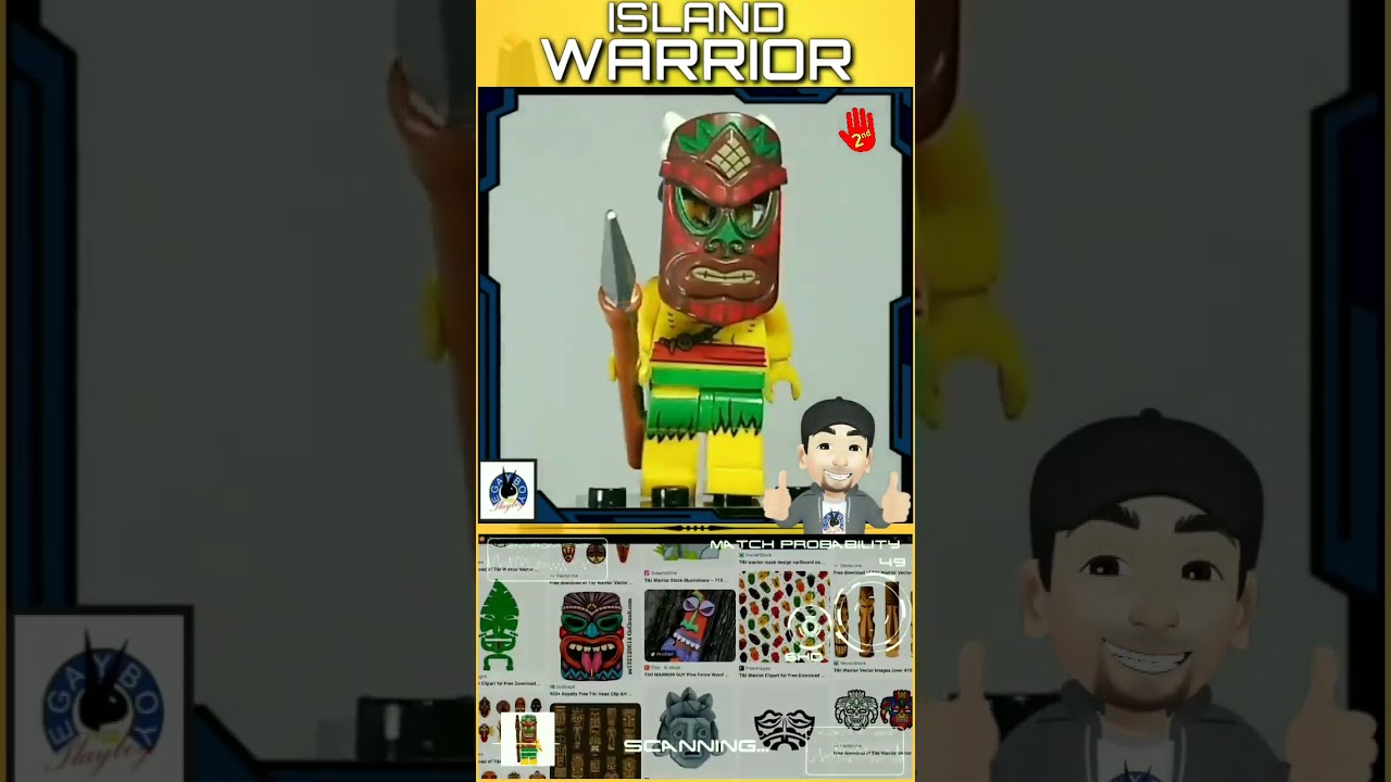 CMF Tiki Island Warrior | Xinh 636 | 