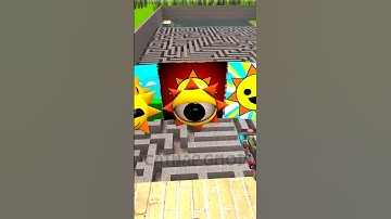 GUESS ALL SIZE 2D & 3D INCREDIBOX SPRUNKI MR SUN SECRET PHASES Big Maze Garry