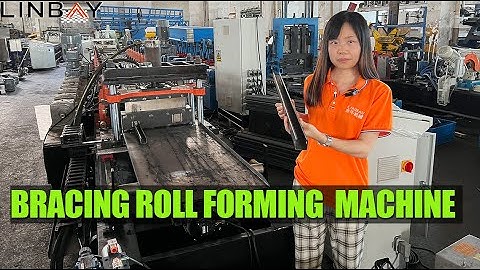 【Cross Bracing】Linbay-Double row Bracing roll forming machine