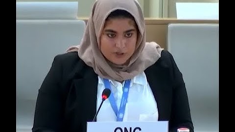 GICJ urged States to distinguish between freedom of expression and hate speech