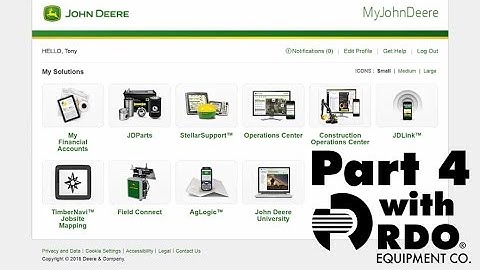 John Deere Operations Center Full Tutorial pt. 4 - Interactive Video by RDO Equipment Co.