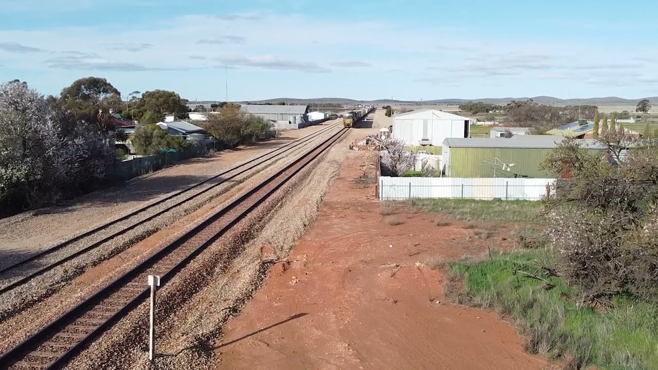 Long Freight Train at Peterborough
