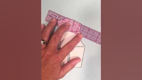 Removal of back dart