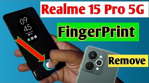 How to Remove Fingerprint Lock Setting in Realme 15 Pro 5G/Fingerprint Lock kaise hataye Realme 15