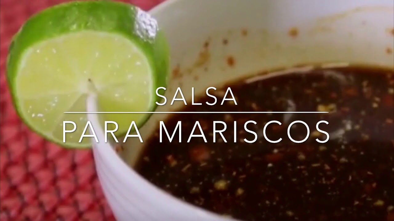 Como Hacer SALSA PARA MARISCOS YouTube
