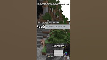 Minecraft loading screen seed... #minecraft #gaming #viral #fyp ￼