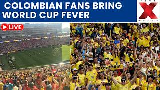 FIFA World Cup Update Live: Colombian fans celebrate World Cup spirit in Guadalajara| NewsX World