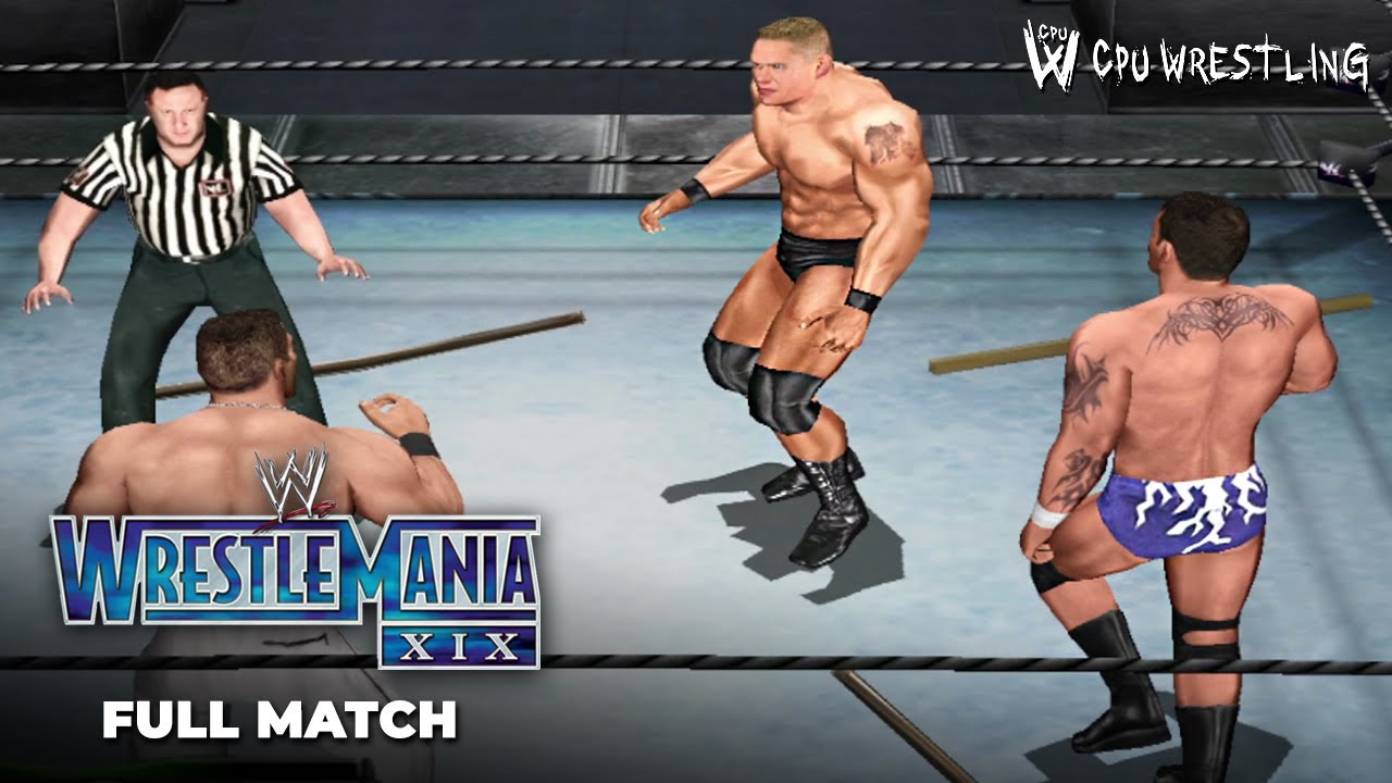 WWE WMXIX | Triple Threat Match: John Cena vs Brock Lesnar vs Randy Orton