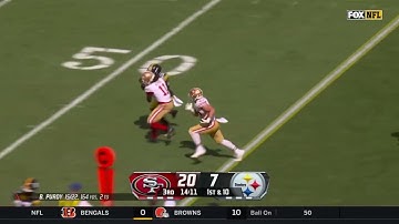 CHRISTIAN MCCAFFERY UNREAL 65 YARD TOUCHDOWN VS STEELERS 🔥😱