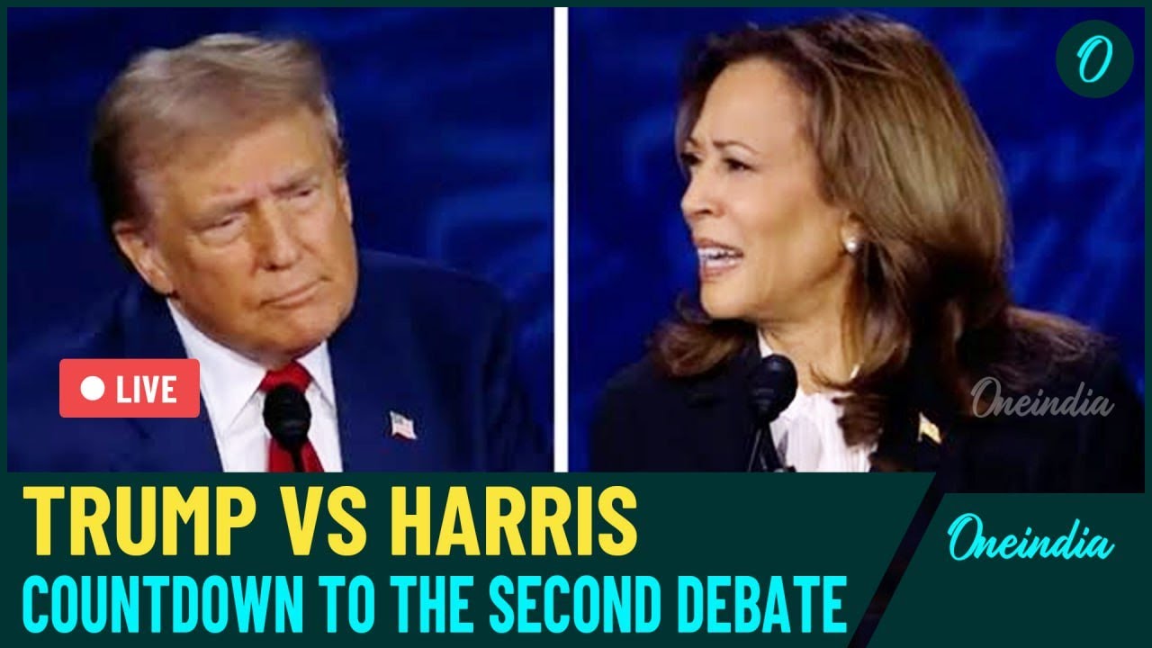 LIVE: Kamala Harris Vs Donald Trump Full Presidential Debate | Watch ...