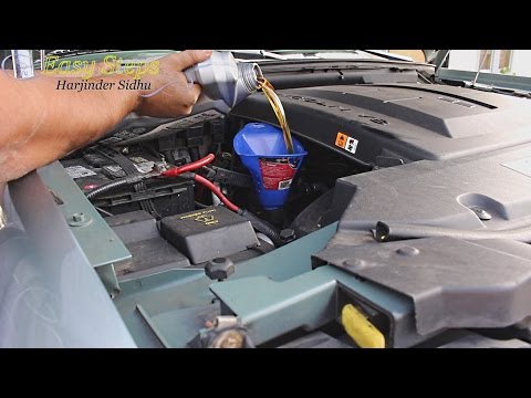 How To Change Engine Oil and Oil Filter on Lincoln Navigator  | Lincoln Navigator Oil Change