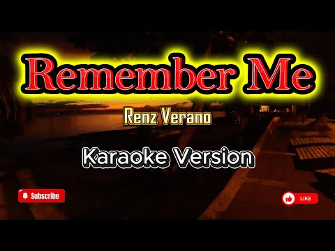 Video thumbnail for Remember Me (Renz Verano)