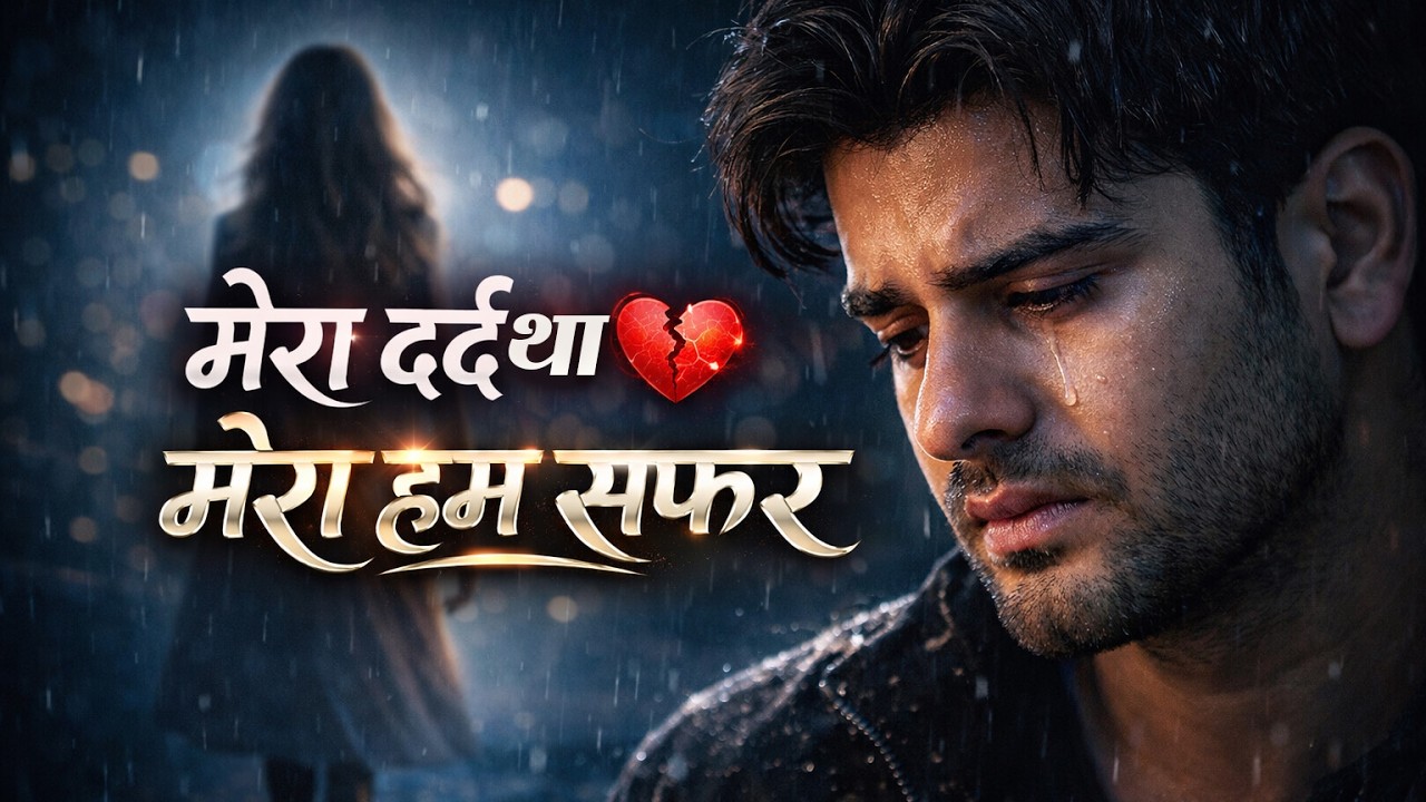 मेरा दर्द था मेरा हम सफ़र | Mera Dard tha Mera Humsafar | Emotional Sad Song | Viral Hit Hindi Song