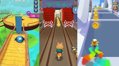 Goling Balls 🏀// Rich Hero Go Run// Subway Princess Runner Game #gameplay